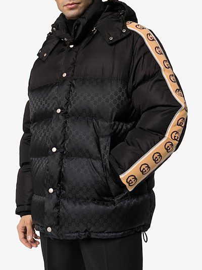 gucci long puffer coat|Gucci jacket kevin hart.